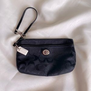 Coach Corner Wristlet Purse